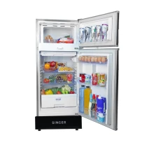 Singer Geo Refrigerator GEO-200D-TGYF - 2 Doors, 185L (Yellow Floral) Thumbnail 3