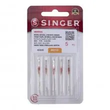 Singer Woven (2020) Sewing Machine Needles, Size 80/12