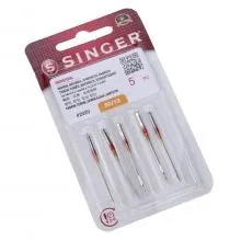 Singer Woven (2020) Sewing Machine Needles, Size 80/12