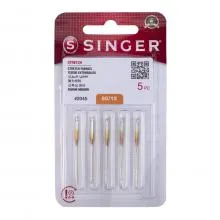 Singer Ball Point (2045) Sewing Machine Needles, Size 80/12