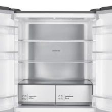 Hitachi Refrigerator - Inverter, 4 Door French, Bottom Freezer, 466L (H-HR4N7522DSXSG) Thumbnail 4