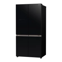 Hitachi Refrigerator - Inverter, 4 Door French, Glass Black, 638L (H-R-WB640V0PB) Thumbnail 2