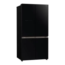 Hitachi Refrigerator - Inverter, 4 Door French, Glass Black, 638L (H-R-WB640V0PB) Thumbnail 7