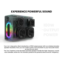 HiFuture MusicBox Bluetooth Speaker - Black Thumbnail 5