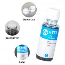 HP GT52 70ml Cyan Ink Bottle