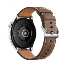 Huawei Watch GT 3 (46mm) - Classic Edition (Steel / Brown Leather Strap)