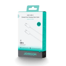 JOYROOM S-A45 Ben Series Braided 60W Type-C To Type-C Fast Charging Data Cable Thumbnail 3