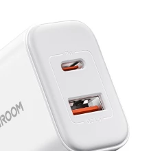 JOYROOM TCF05 20W A+C Dual-Port Charger (White) Thumbnail 7
