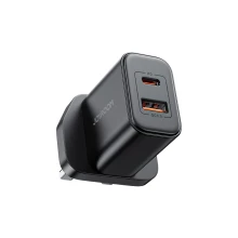 JOYROOM TCF05 20W A+C Dual-Port Charger (Black) Thumbnail 3