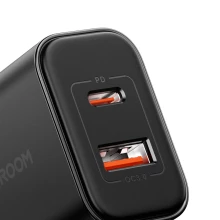 JOYROOM TCF05 20W A+C Dual-Port Charger (Black) Thumbnail 7