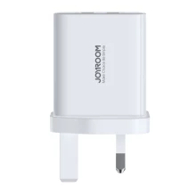 JOYROOM TCN04 2.1A 2USB 10.5W Charger (White) Thumbnail 4