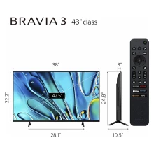 Sony BRAVIA 3 43" LED 4K HDR Google TV Thumbnail 7