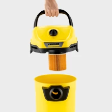 Karcher Wet & Dry Vacuum Cleaner, 1000W, 17L - K-VAC-KWD1-17L Thumbnail 2