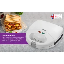Kenwood 2 In 1 Sandwich Maker - SMP01 Thumbnail 6