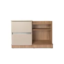 Louvre Bed Side Cupboard - Right Side (LF-LOUVRE-BSC-R-S)