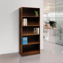 Office Filing Rack - Large - Walnut Color (LF-OFI-FR-002-WN-S) Thumbnail 1