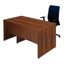 Office Writing Table With Drawer & Cupboard (5 Feet) - Walnut Color (LF-OFI-WT-005-WN-S) Thumbnail 2