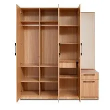 Ruby Wardrobe - Sahara Walnut (LF-RUBY-3WD-SHW-S) Thumbnail 2