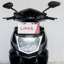 LIMA Electric Motorcycle 1500W - Black (LIMA-JV1500G-BL) Thumbnail 8