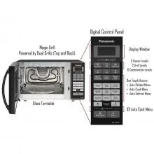 Panasonic 27L Convection Touch Microwave With Magic Grill (NN-CT645) - 1400W Thumbnail 4