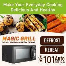 Panasonic 27L Convection Touch Microwave With Magic Grill (NN-CT645) - 1400W Thumbnail 6