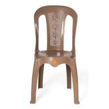PHOENIX Cafe Plastic Chair - New Wooden Finish Color (PF-CAFE-NEW-WF-S) Thumbnail 2