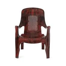PHOENIX Comfort Sunny Plastic Chair - Rose Wood (COM-SNY-RW) Thumbnail 2