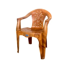Nilkamal Diamond Plastic Chair - Pear Wood Colour (PF-DIAMOND-NKL-PW-S)