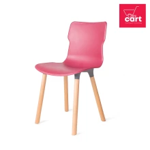 PHOENIX Duo Wood Chair - Ruby Color (PF-DUO-WOOD-RB-S)