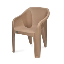 Nilkamal Eeezy Plastic Chair - Beige Colour (PF-EEEZY-NKL-BG-S)