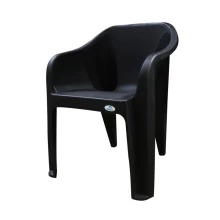 Nilkamal Eeezy Plastic Chair - Black Colour (PF-EEEZY-NKL-BL-S)