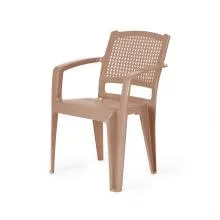 PHOENIX Envision Plastic Chair - Brown (ENVISION-BR) Thumbnail 2