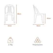 PHOENIX Hola Chair - Python Color (PF-HOLA-PY-S) Thumbnail 3