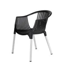 PHOENIX Mint Plastic Chair MINT-BL-S (Black) Thumbnail 2