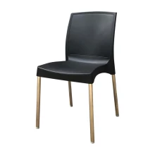Nilkamal Novella20 Plastic Chair - Black Colour (PF-NOVELLA20-NKL-BL-S)