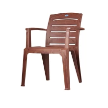 Nilkamal Passion Plastic Chair - Rose Wood Colour (PF-PASSION-NKL-RW-S) Thumbnail 1