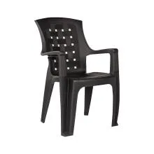 PHOENIX VINTAGE Plastic Chair - PF-VIN-CHR-BL-S (Black) Thumbnail 2