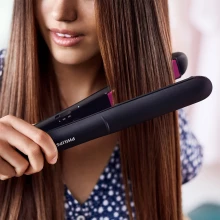 Philips Hair Straightener StraightCare Essential BHS375 - Ceramic Keratin Plates Thumbnail 4