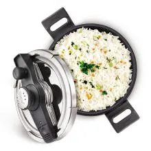 Prestige Svachh No mess Pressure Cooker Hard Anodised 5L Thumbnail 2