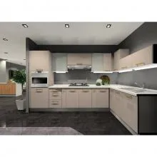 Singer Signature Kitchen Pantry - L Shaped Kitchen With Tall Unit, Corian