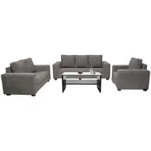 Baltic Sofa - Grey Colour Fabric Thumbnail 2