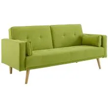 Jenna Fabric Sofa Bed Green