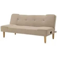 Miami Sofa Bed (Light Cream)