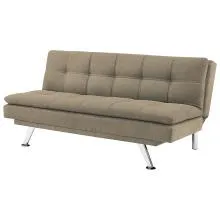 Verona Fabric Sofa Bed - Light Beige