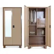 Merit Steel Wardrobe