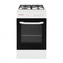 Singer Freestanding Oven With 4 Gas Burners 62L