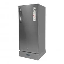 Sisil ECO Refrigerator - Single Door, 185L (Silver)