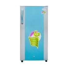 Sisil ECO Refrigerator - Single Door, 185L (Two Tone Silver/Green)