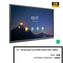 Singer Interactive Smart Board 65" With Android 13 (8GB /128GB) - SLE-65IFPDT Thumbnail 2