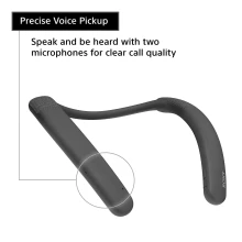 Sony NB10 Wireless Neckband Speaker (Black) Thumbnail 6
